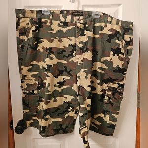 Counterattack camo cargo shorts